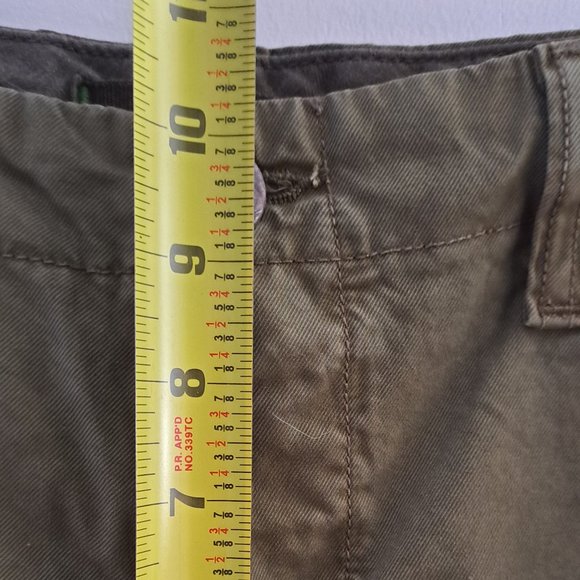 J BRAND Olive Green Mid Rise Cuffed Hem Jeans - Picture 7 of 7